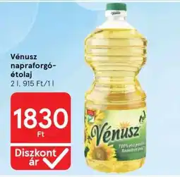 Tesco VÉNUSZ Napraforgó-étolaj ajánlat