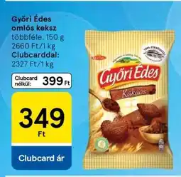 Tesco Győri Édes omlós keksz ajánlat