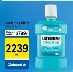 Tesco LISTERINE Szájvíz ajánlat