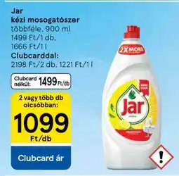 Tesco Jar kézi mosogatószer ajánlat