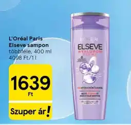 Tesco L'Oréal Paris Elseve Sampon ajánlat