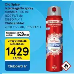 Tesco Old Spice izzadásgátló spray ajánlat