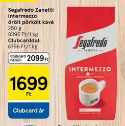 Tesco Segafredo Zanetti Intermezzo őrölt pörkölt kávé ajánlat