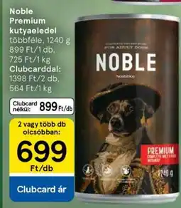 Tesco Noble Premium kutyaeledel ajánlat