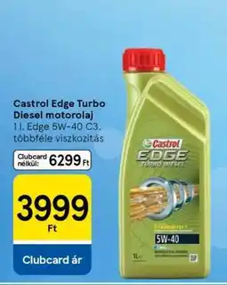 Tesco Castrol Edge Turbo Diesel motorolaj ajánlat