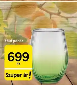 Tesco Zöld pohár ajánlat
