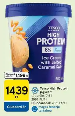 Tesco Tesco High Protein jégkrém ajánlat