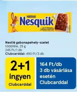 Tesco Nestlé gabonapehely-szelet ajánlat