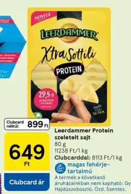 Tesco Leerdammer protein szeletelt sajt ajánlat