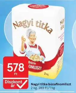 Tesco NAGYI TITKA Búzafinomliszt ajánlat