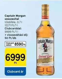Tesco Captain Morgan szeszesital ajánlat