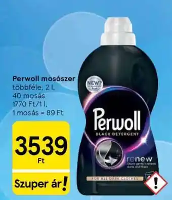 Tesco Perwoll mosószer ajánlat