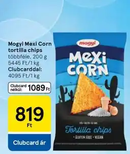 Tesco Mogyi Mexi Corn Tortilla chips ajánlat
