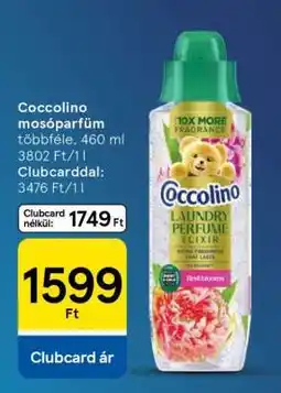 Tesco Coccolino mosóparfüm ajánlat