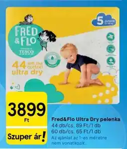 Tesco Fred&Flo ultra dry pelenka ajánlat