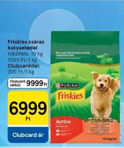 Tesco Friskies száraz kutyaeledel ajánlat