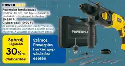 Tesco Powerplus fúrókalapács ajánlat