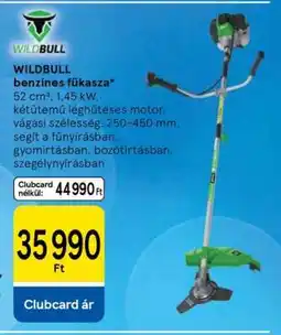 Tesco WILDBULL benzinés fűkasza ajánlat