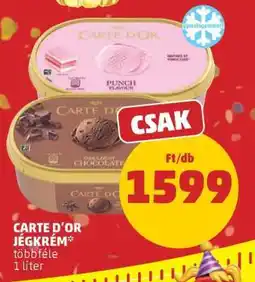 PENNY CARTE D'OR Jégkrém ajánlat