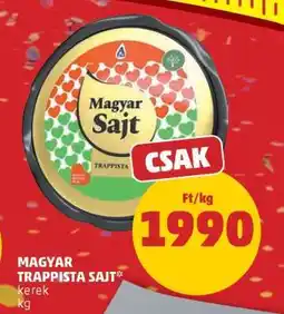 PENNY Magyar Trappista Sajt ajánlat