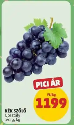 PENNY Kék szőlő ajánlat