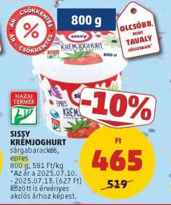 Sissy Krémjoghurt