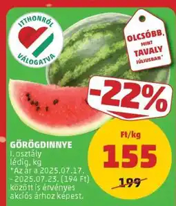 PENNY Görögdinnye ajánlat