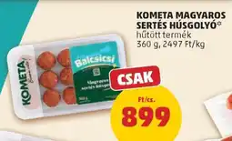 PENNY KOMETA Magyaros Sertés Húsgolyó ajánlat