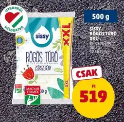 PENNY Sissy Rögös Túró XXL ajánlat