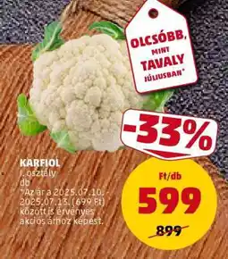 PENNY Karfiol ajánlat