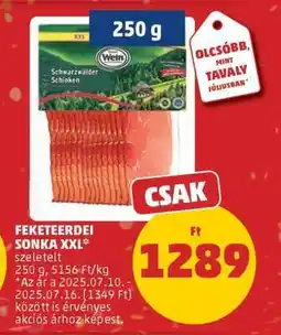 PENNY Feketeerdei Sonka XXL ajánlat