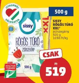 PENNY Sissy Rögös Túró XXL ajánlat