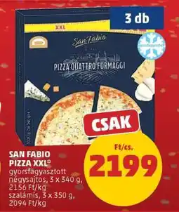 PENNY San Fabio Pizza XXL ajánlat