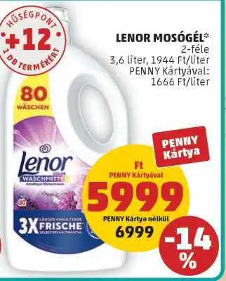 PENNY LENOR MOSÓGÉL ajánlat