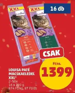 PENNY LOUISA PATÉ MACSKAELEDEL XXL ajánlat