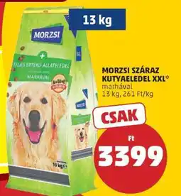 PENNY MORZSI SZÁRAZ KUTYAELEDEL XXL ajánlat