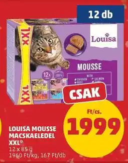 PENNY LOUISA MOUSSE MACSKAELEDEL XXL ajánlat