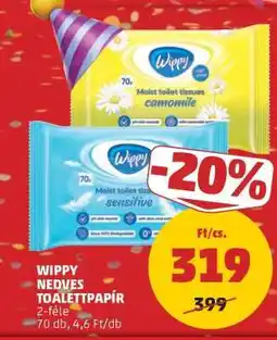 PENNY Wippy Nedves Toalettpapír ajánlat