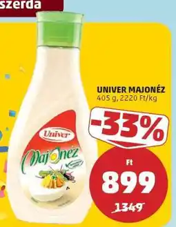 PENNY UNIVER Majonéz ajánlat