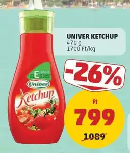 PENNY UNIVER Ketchup ajánlat