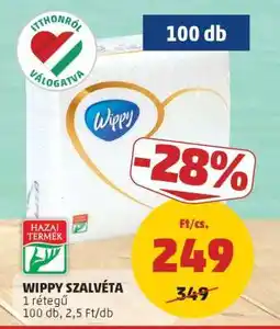 PENNY Wippy Szalvéta ajánlat