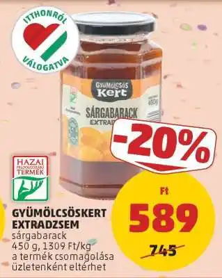 PENNY Gyümölcsöskert Extradzsem ajánlat