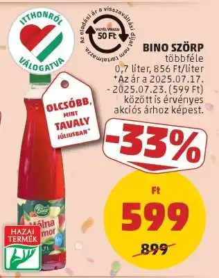 PENNY BINO SZÖRP ajánlat