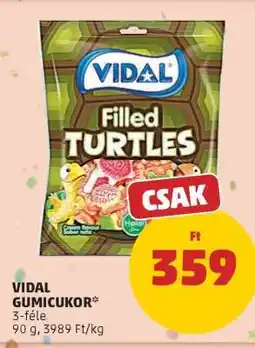 PENNY Vidal gumicukor ajánlat