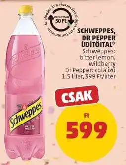 PENNY Schweppes, Dr Pepper Üdítőital ajánlat