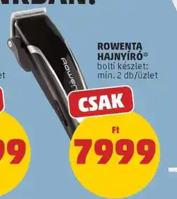 PENNY ROWENTA HAJNYÍRÓ ajánlat