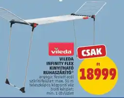 PENNY Vileda Infinity Flex Kinyitható Ruhaszárító ajánlat