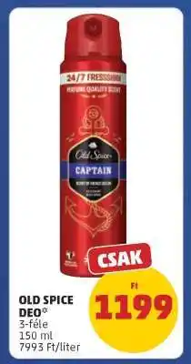 PENNY OLD SPICE DEO ajánlat