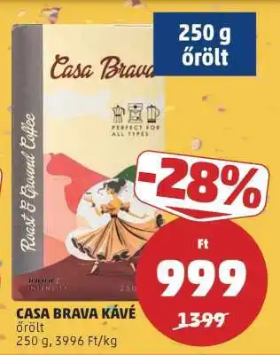 PENNY CASA BRAVA KÁVÉ ajánlat