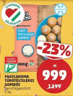 PENNY Fagylakoma TúróTöltelékes Gombóc ajánlat